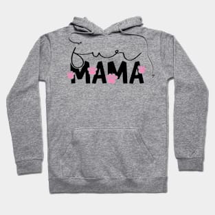 Fur Mama Pink Paws Hoodie